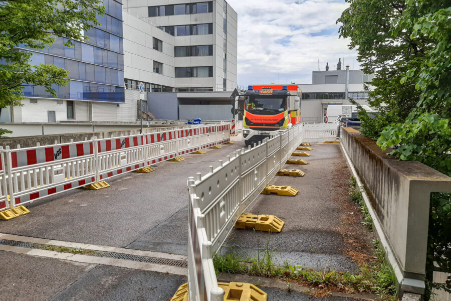 Neubau Notfallbrücke MÜK Klinik Neuperlach